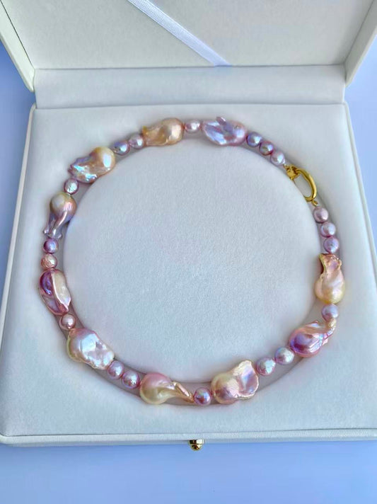 Rose Baroque Necklace